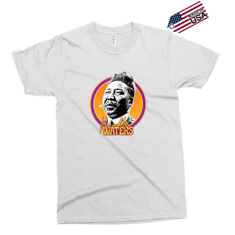 Muddy Waters Vintage Style Fan Art Design Exclusive T-shirt | Artistshot