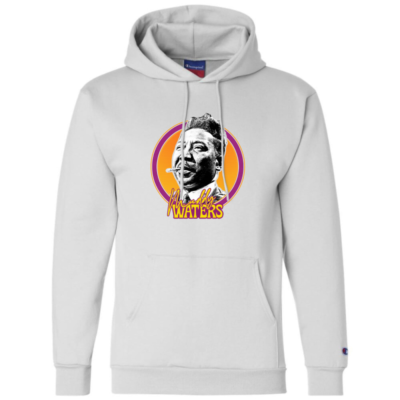 Muddy Waters Vintage Style Fan Art Design Champion Hoodie | Artistshot