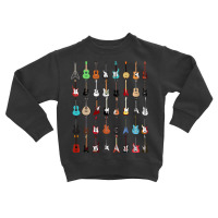 Guitar Musical Instrument T Shirt (rock N Roll Tee) Toddler Sweatshirt | Artistshot