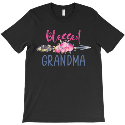 Blessed Grandma T-shirt Designed By Sevda Ergun