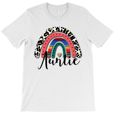 Rainbow Auntie T-shirt Designed By Sevda Ergun