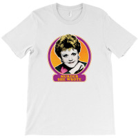 Murder She Wrote 80s Retro Tv Design T-shirt | Artistshot