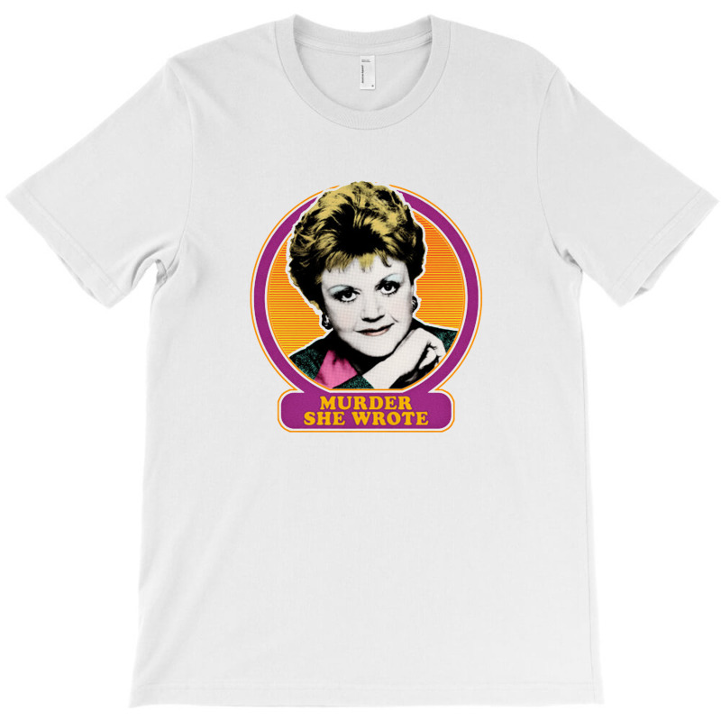 Murder She Wrote 80s Retro Tv Design T-shirt | Artistshot