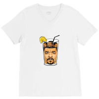 Ice Tea & Ice Cubes V-neck Tee | Artistshot