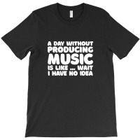 Music Producer Sound Engineer Typography Gift T-shirt | Artistshot