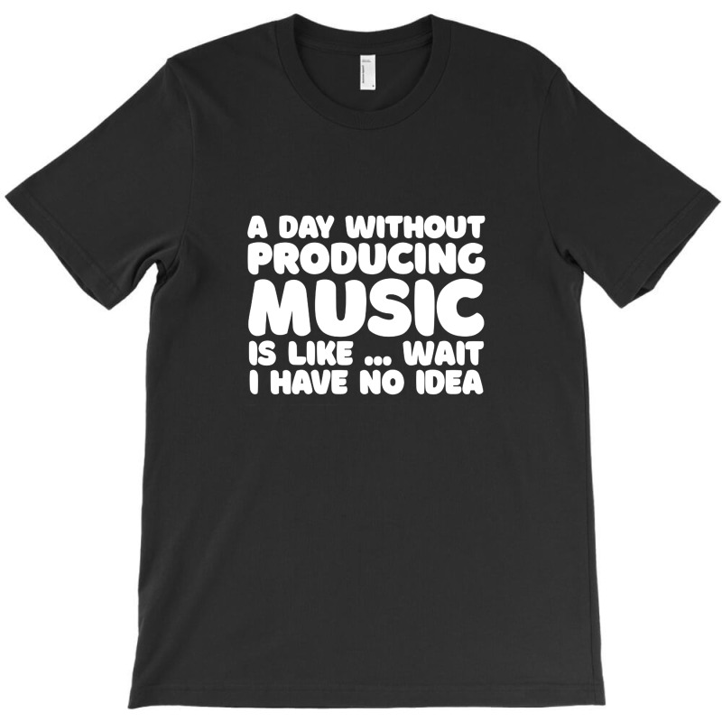 Music Producer Sound Engineer Typography Gift T-shirt | Artistshot