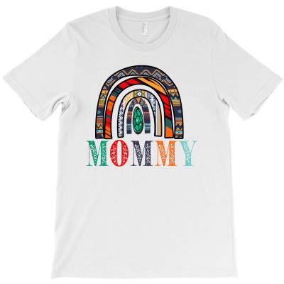 Mommy Rainbow T-shirt Designed By Sevda Ergun