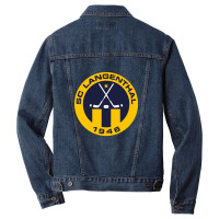 Schlittschuh Club Langenthal Men Denim Jacket | Artistshot