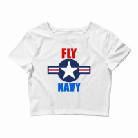 Fly Navy Naval Aviation Crop Top | Artistshot