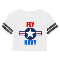 Fly Navy Naval Aviation Scorecard Crop Tee | Artistshot