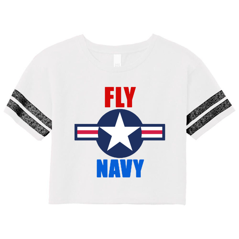 Fly Navy Naval Aviation Scorecard Crop Tee by Cocoa | Artistshot