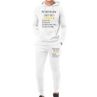 Funny Gifts For Mom 5 Out Of 5 Stars Rated Review Good Cook Great Advi Hoodie & Jogger Set | Artistshot