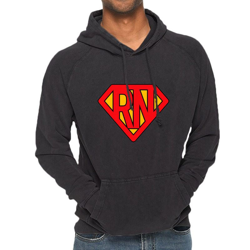 Super Nurse Rn Superhero Registered Nurse Hero Vintage Hoodie | Artistshot