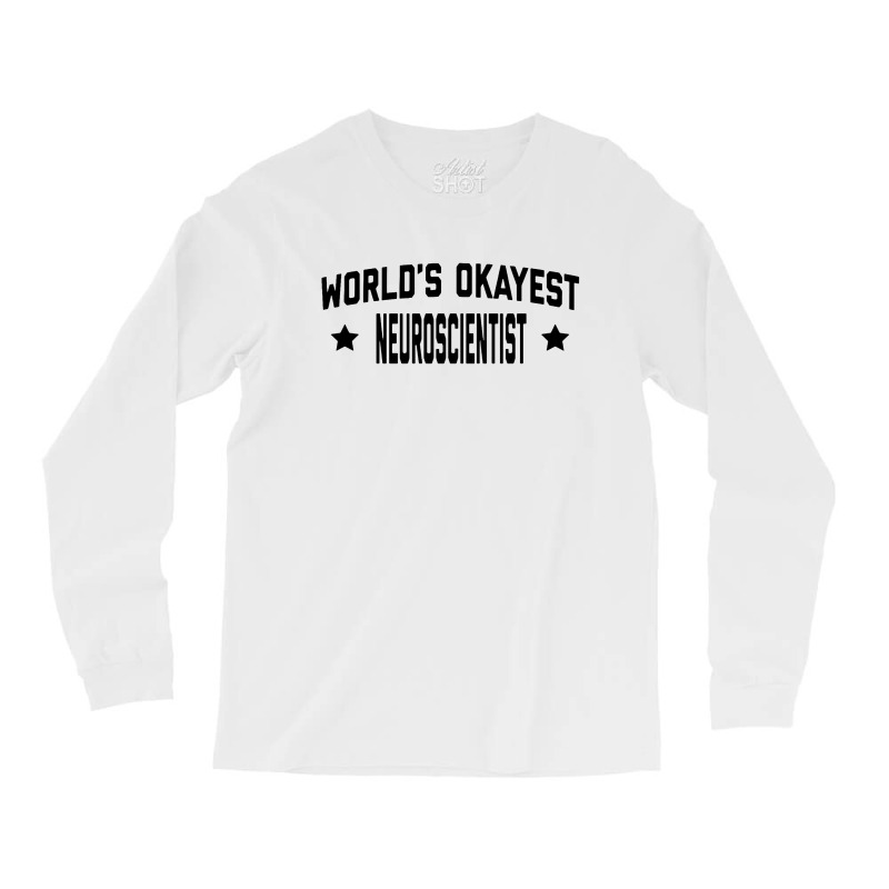 Worlds Okayest Long Sleeve Shirts by Lemah Teles | Artistshot