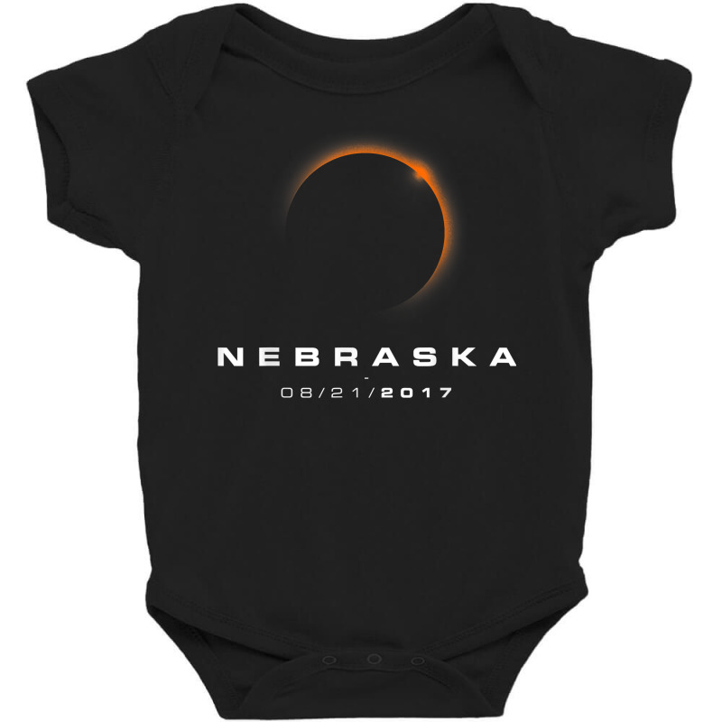 Nebraska Eclipse Tshirts   Nebraska Total Solar Eclipse 2017 Baby Bodysuit by marshall0976 | Artistshot