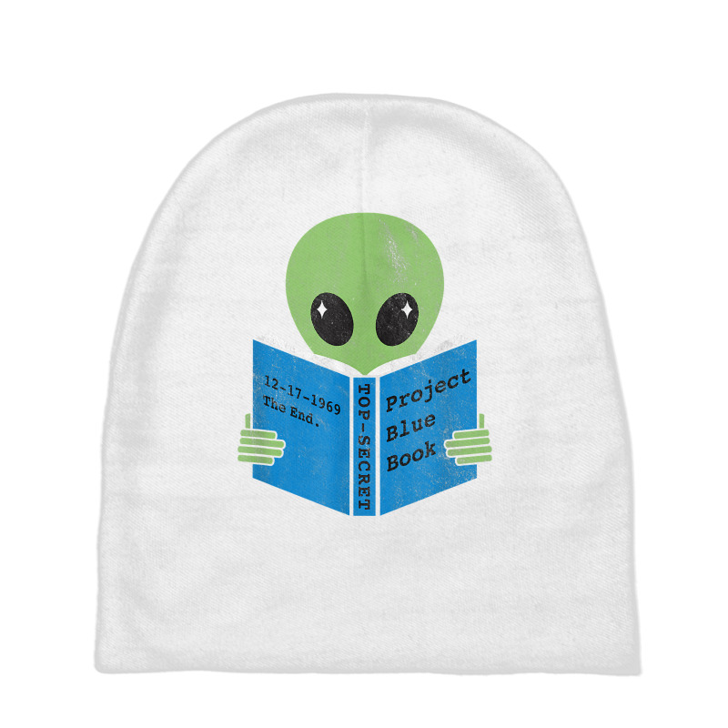 Kawaii Alien Reading Research Ufo Investigation T Shirt Baby Beanies by lorebrend | Artistshot