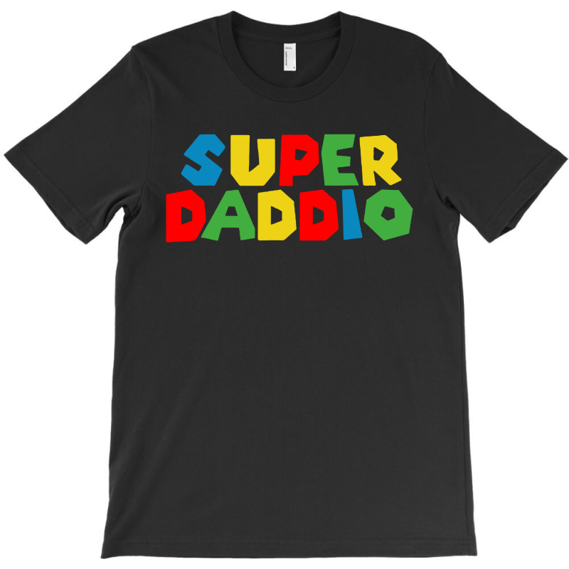 Super Daddio Funny Gamer Dad Fathers T-shirt | Artistshot