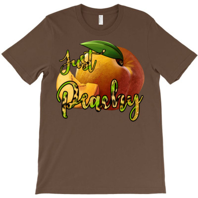 Just Peachy T-shirt Designed By Saul