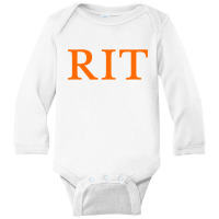 Rit, Institute Of Technology Merch Long Sleeve Baby Bodysuit | Artistshot