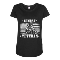 Veteran 365 Combat Veteran Tee Fathers Day Gift Men Maternity Scoop Neck T-shirt | Artistshot