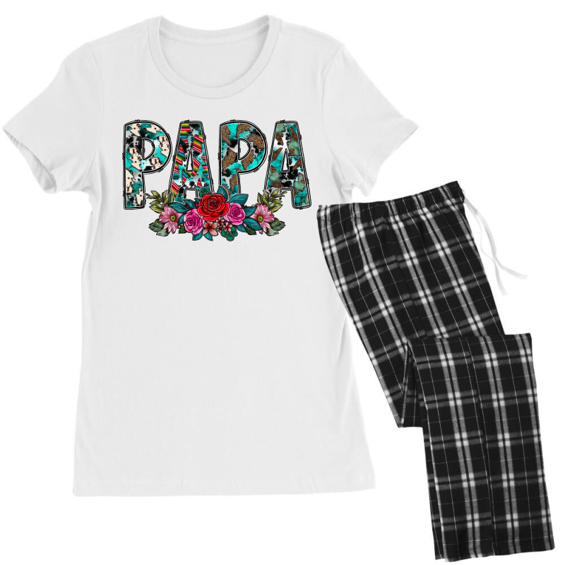 Papa Women's Pajamas Set by SublimationCraftShop | Artistshot