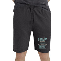 Mens I'm The Grampa No Questions No Arguments We'll Just Do Things My Vintage Short | Artistshot