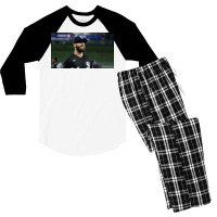 Dylan Ceases Four Seam Fastball Men's 3/4 Sleeve Pajama Set | Artistshot