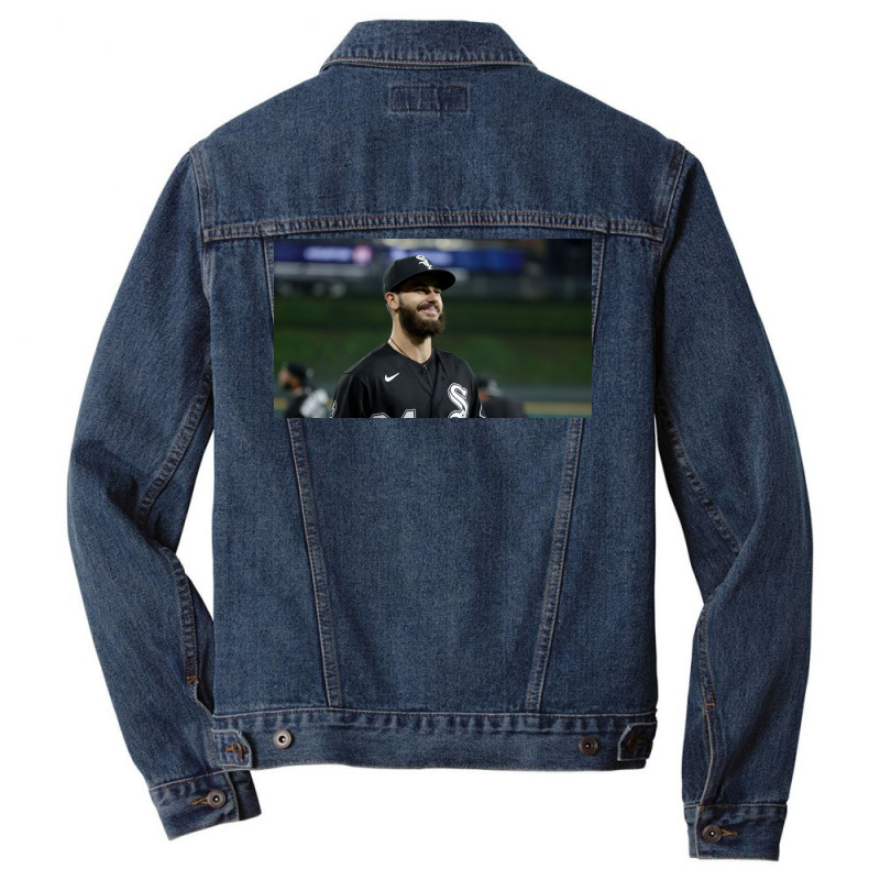 Dylan Ceases Four Seam Fastball Men Denim Jacket by ValarieLopez | Artistshot