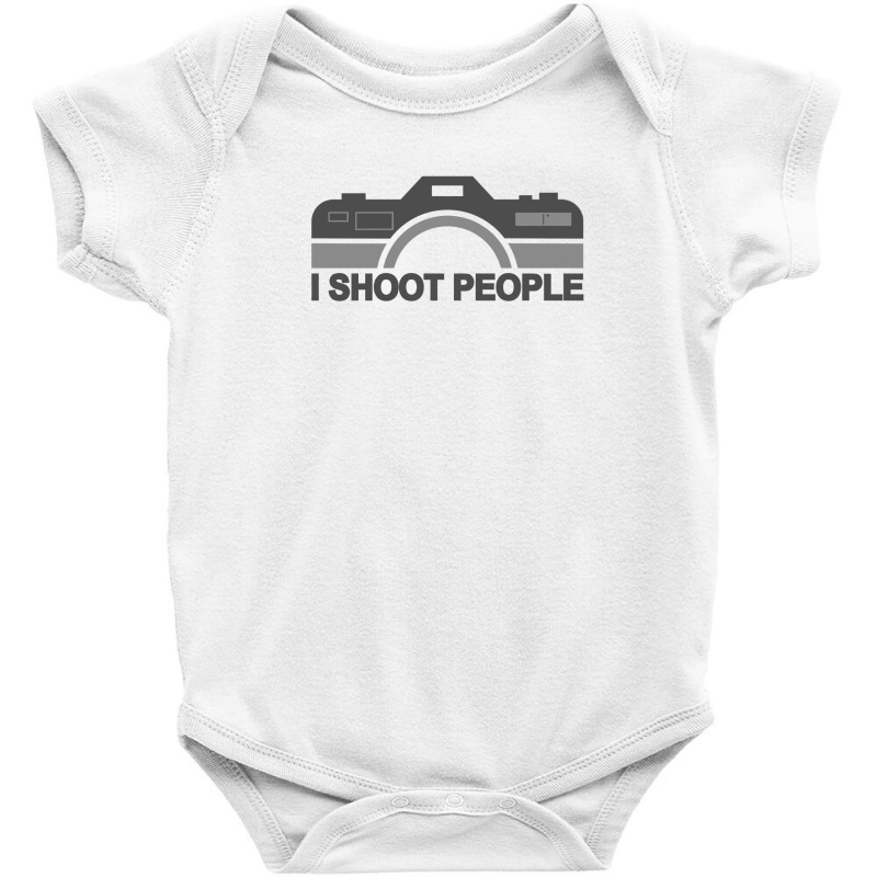 I Shoot People Baby Bodysuit | Artistshot