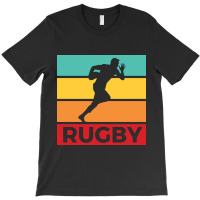 Rugby Silhouette Sport Activity Vector Graphic T-shirt | Artistshot