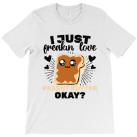 I Freakin' Love Peanut T-shirt | Artistshot