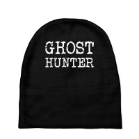 Ghost Hunter Paranormal Investigator Halloween Gift Idea T Shirt Baby Beanies | Artistshot