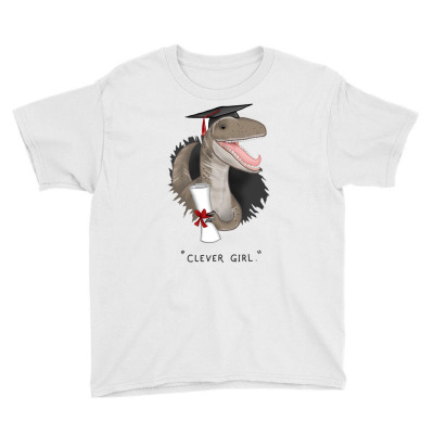 Clever Girl T Shirt Copy Youth Tee Designed By Artist_amateur
