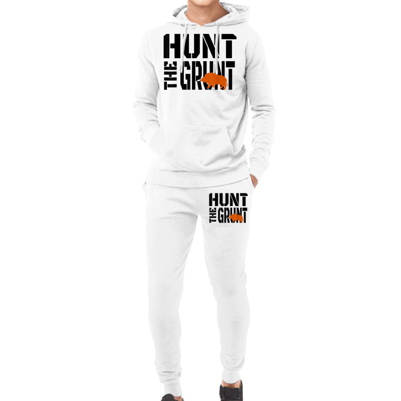 Hunting Wild Hog Hunt The Grunt Shirt Hoodie & Jogger Set | Artistshot