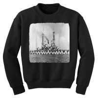 Vintage Camouflaged Uss Nebraska Ship War T Shirt Tee Youth Sweatshirt | Artistshot