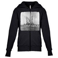 Vintage Camouflaged Uss Nebraska Ship War T Shirt Tee Youth Zipper Hoodie | Artistshot