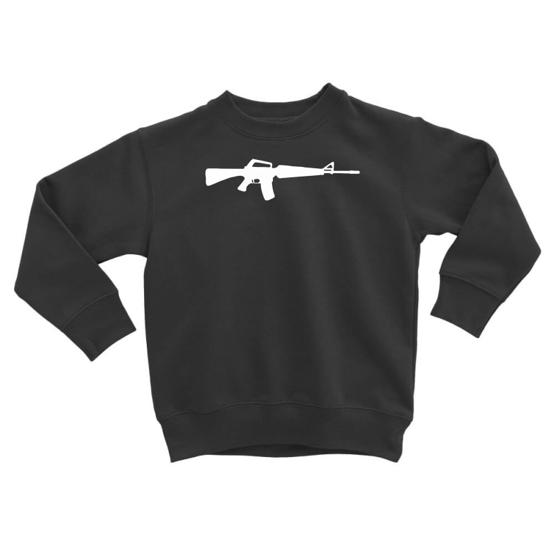 M16 Machine Gun Toddler Sweatshirt by putiandini | Artistshot