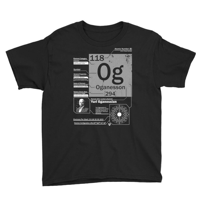 Oganesson (og) Element  Atomic Number 118 Science Chemistry Premium T Youth Tee | Artistshot