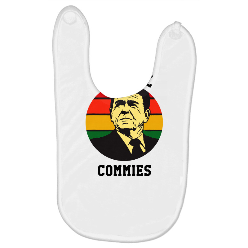 Ronald Reagan I Smell Commies Political Baby Bibs by THT | Artistshot