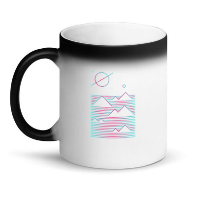 Landscape Space From Titan Magic Mug Designed By Tmax