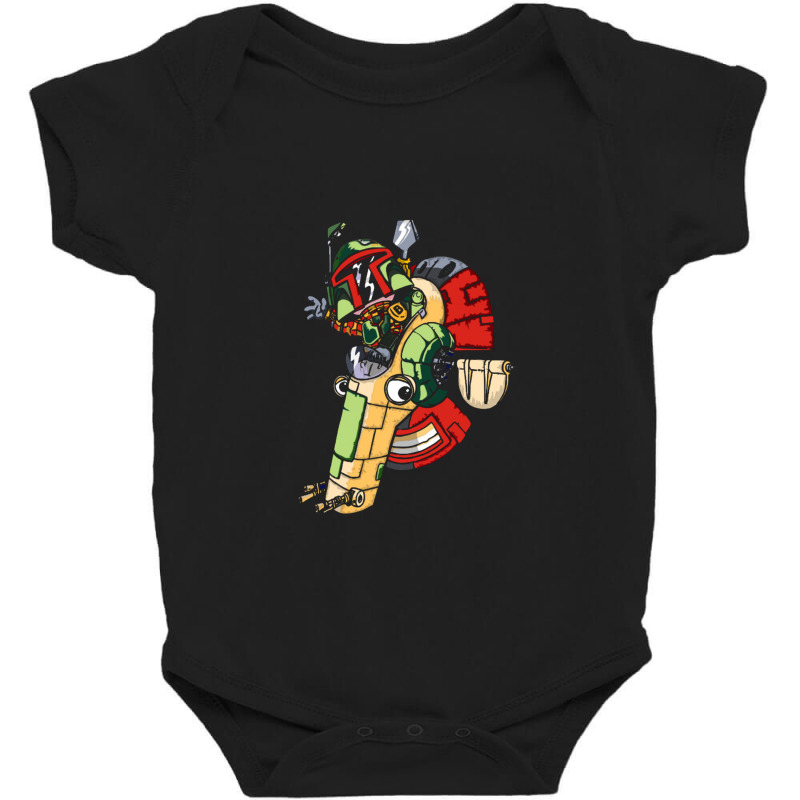 Boba Builder Baby Bodysuit | Artistshot