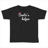 Santa's Helper Cute Christmas Toddler T-shirt | Artistshot
