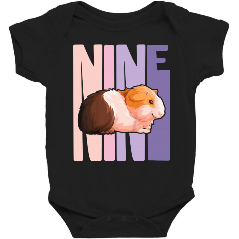 Kids 9 Year Old Cute Guinea Baby Bodysuit by Rosdiana Tees | Artistshot