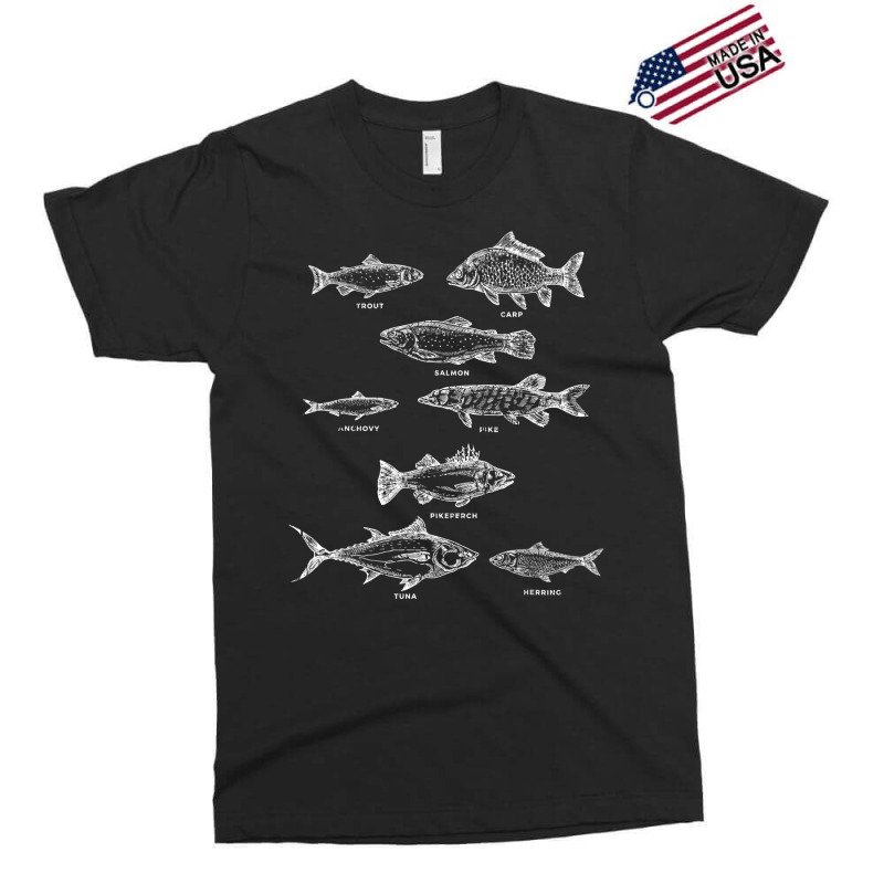 Fish Species Collection Biologist Fishkeeping Animal Fish T Shirt Exclusive T-shirt by bibonzgulnacqo | Artistshot