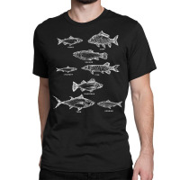 Fish Species Collection Biologist Fishkeeping Animal Fish T Shirt Classic T-shirt | Artistshot