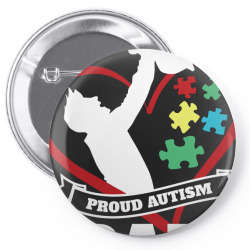 autism dad Pin-back button | Artistshot