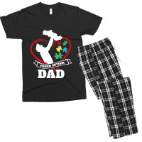 Autism Dad Men's T-shirt Pajama Set | Artistshot