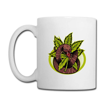 Cannabis Snake Coffee Mug Designed By Andypp