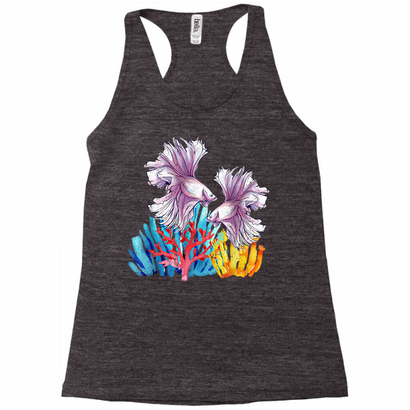 Saltwater Fish Aquarium Betta Fish Lover Fishkeeping Fish T Shirt Racerback Tank by bibonzgulnacqo | Artistshot