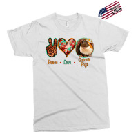 Peace Love Guinea Pigs Exclusive T-shirt | Artistshot